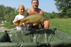 Carpfishing laghetto ai pioppi la prima carpa regina per Andrea