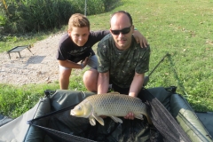 Carpfishing laghetto ai pioppi e foto ricordo sia