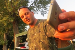 Carpfishing laghetto ai pioppi ci sta anche un selfie